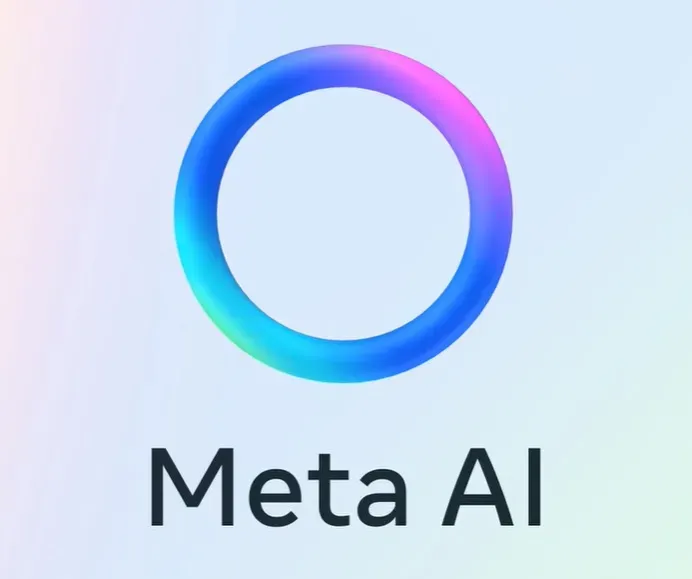 A digital representation of the partnership between Meta and Midjourney in AI, showcasing technology and creativity.