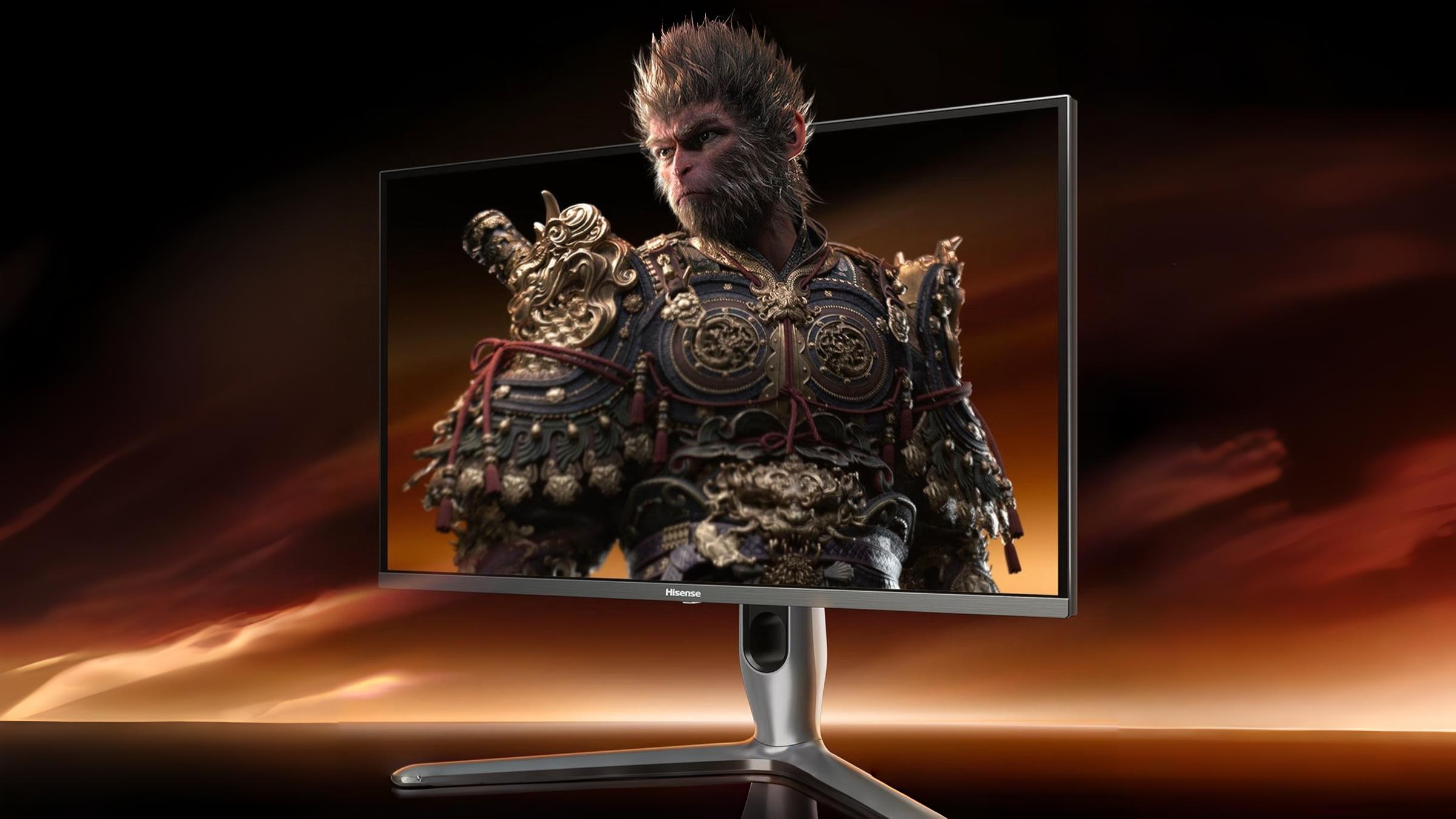 Hisense G7 Ultra gaming monitor showcasing advanced features and sleek design.