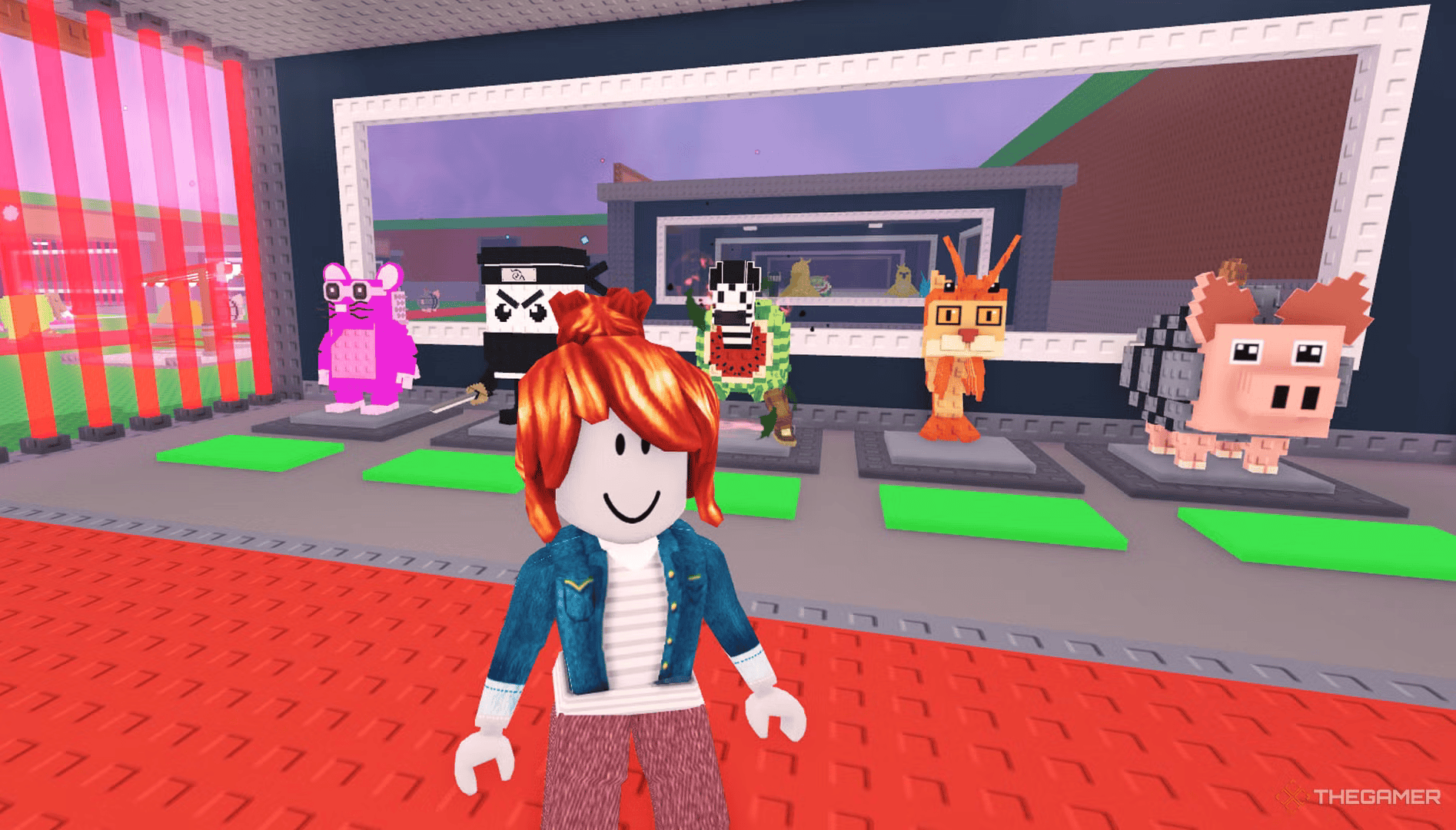 Steal the Brainrot Fortnite: Kodlar ve İpuçları 2 A colorful Fortnite-inspired gaming scene depicting the Steal the Brainrot experience with players engaged in tycoon gameplay and zombies.