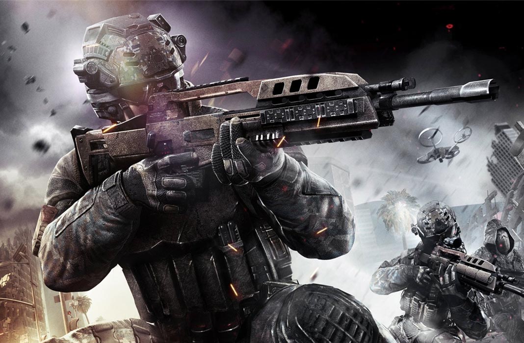 Call of Duty Ücretsiz Savaş Passı ve XP Token Dağıtıyor 1 Digital artwork showcasing Call of Duty players celebrating the announcement of free battle pass level-ups and XP tokens from Activision.