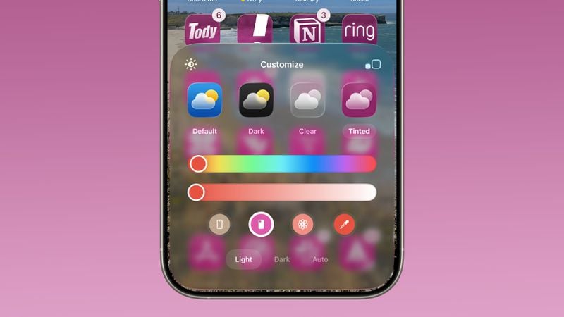 Illustration showcasing new iOS 26 features on iPhone 17, highlighting artificial intelligence capabilities and user interface.