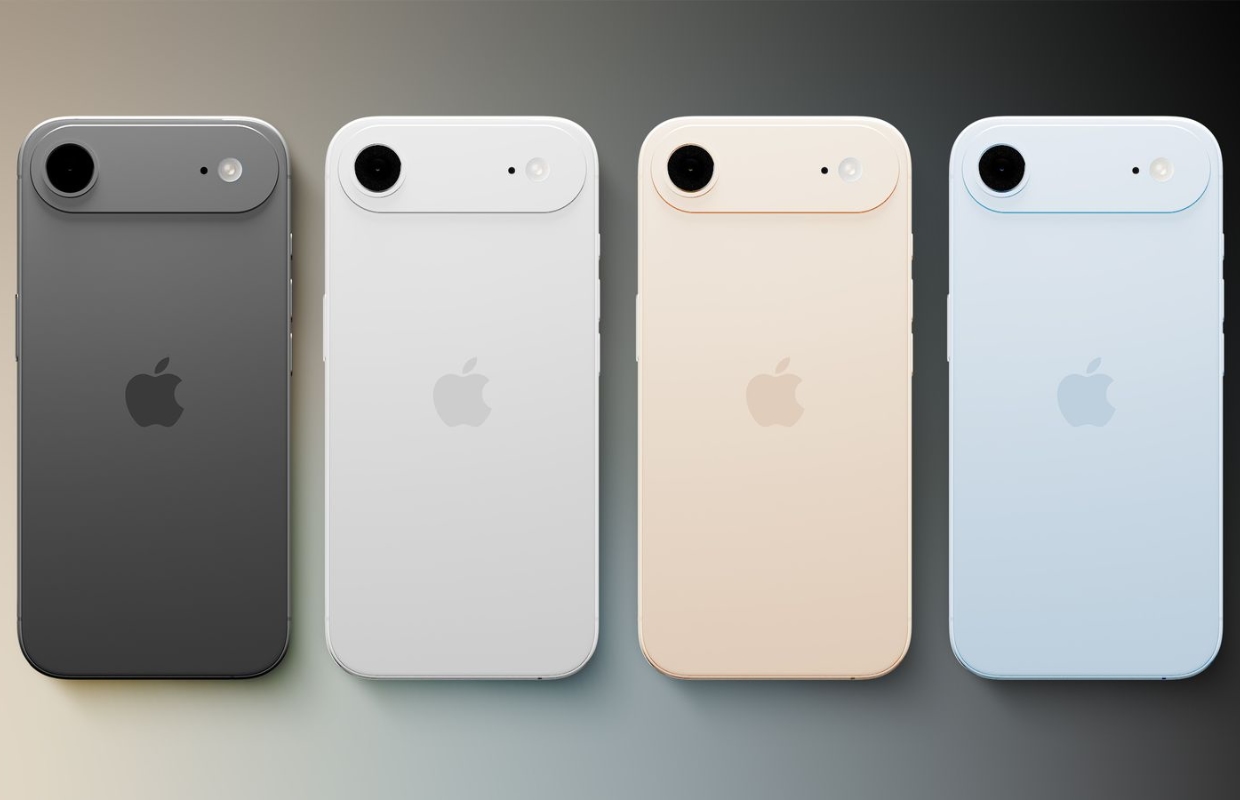 iPhone Air Tanıtımı: C1X ve N1 Çipleriyle Yenilikler 1 A futuristic representation of the new iPhone Air with its C1X modem and N1 chip, showcasing advanced technology and sleek design.