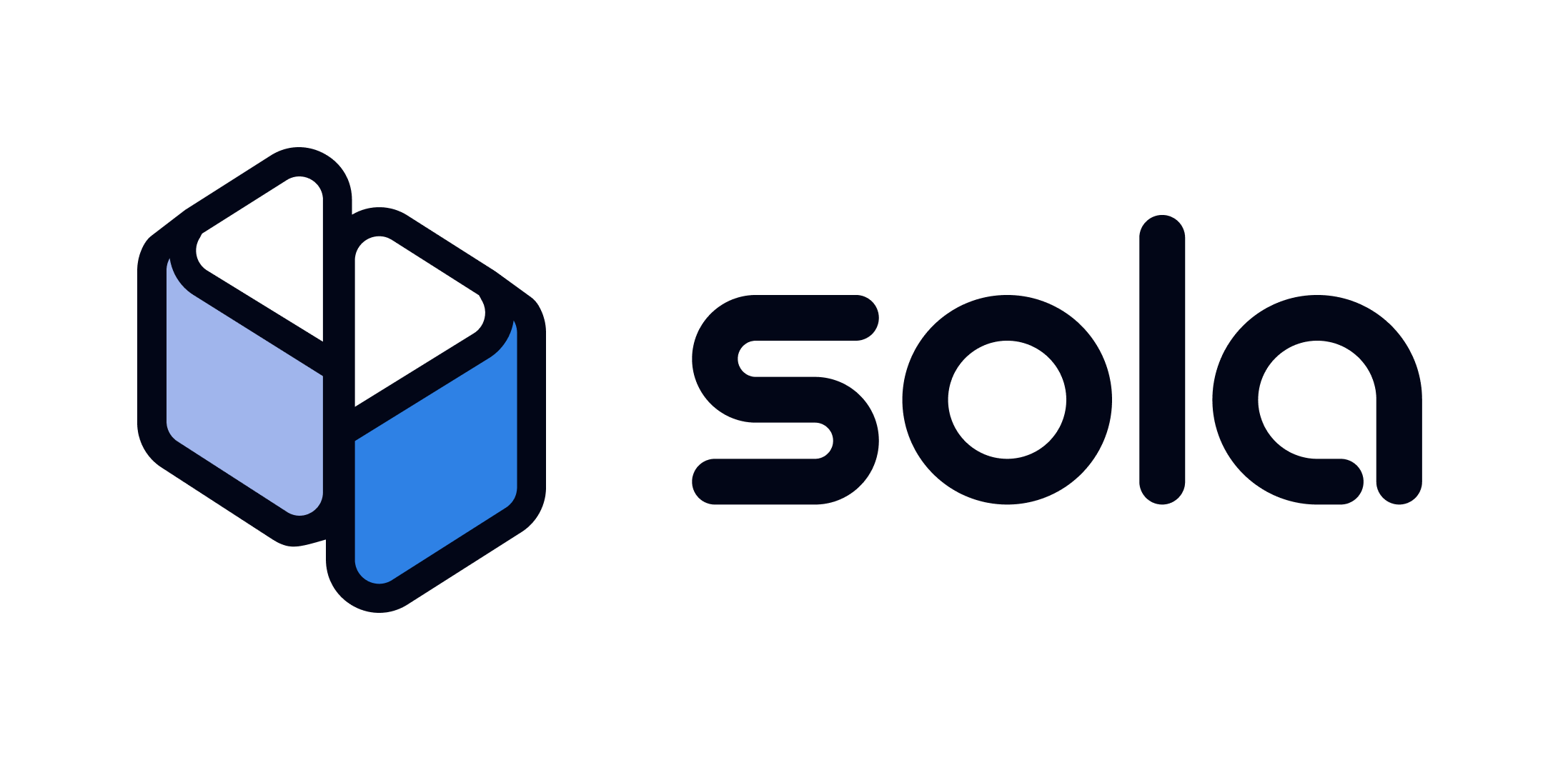 A modern office setting showcasing professionals collaborating on AI-driven cybersecurity projects and data analysis at Sola Security.