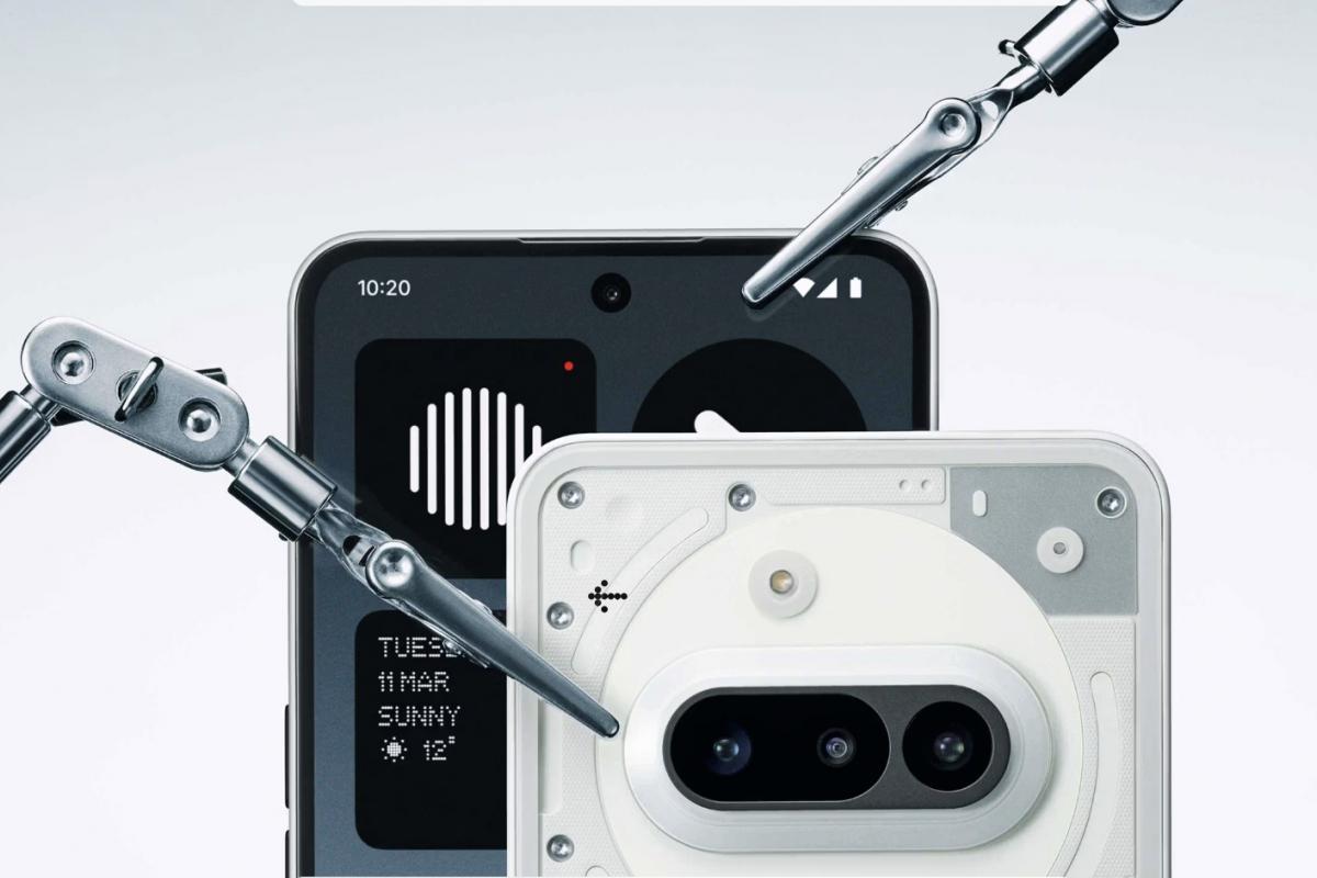 Sleek and minimalist Nothing Phone (3a) Lite smartphone showcasing transparency and affordability in its design.