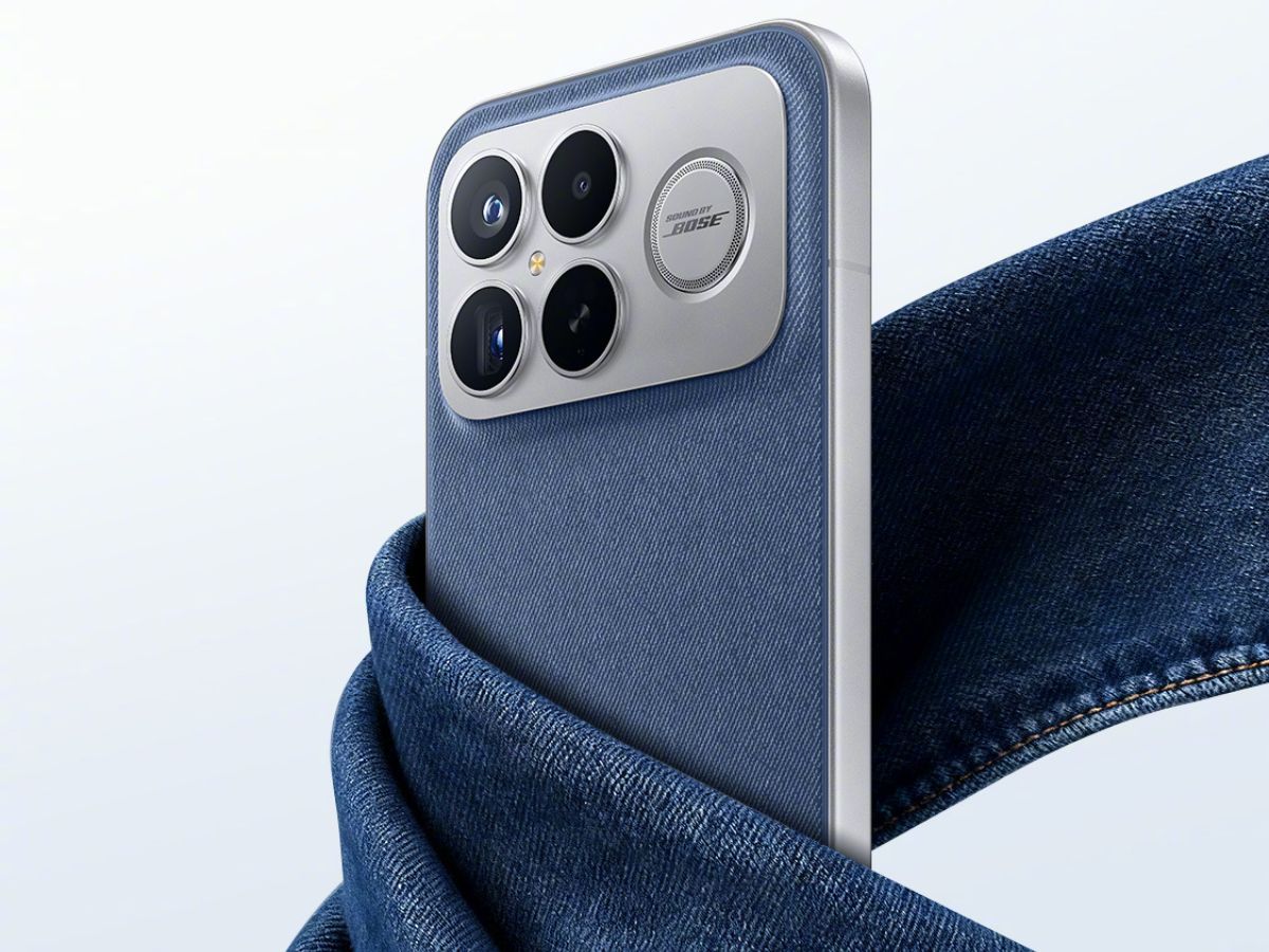 Futuristic advertisement of the Redmi K90 Pro Max showcasing its advanced features and design.