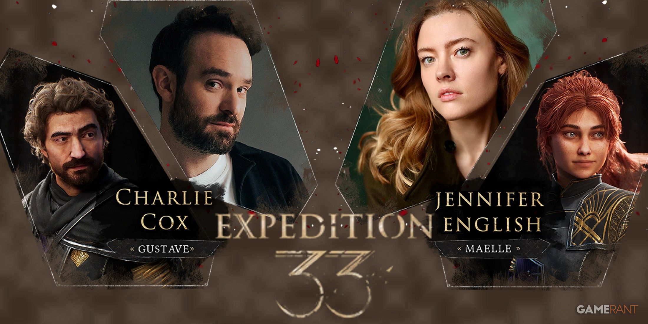 Promotional image for Clair Obscur: Expedition 33 - Mirror Edition featuring the steelbook and collectible trading cards in a mystical Amazon rainforest setting.