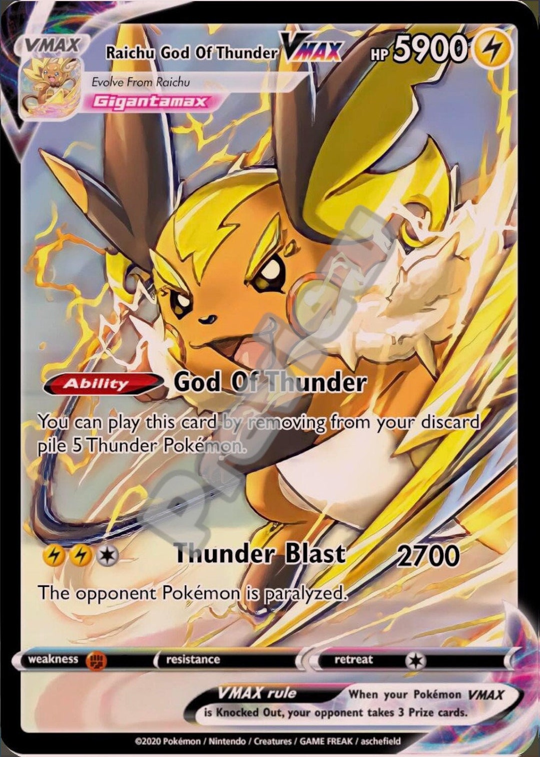 An illustration showcasing fallen and rising Pok&eacute;mon trading cards, featuring Gengar, Pikachu, and Giratina, highlighting their market value changes.