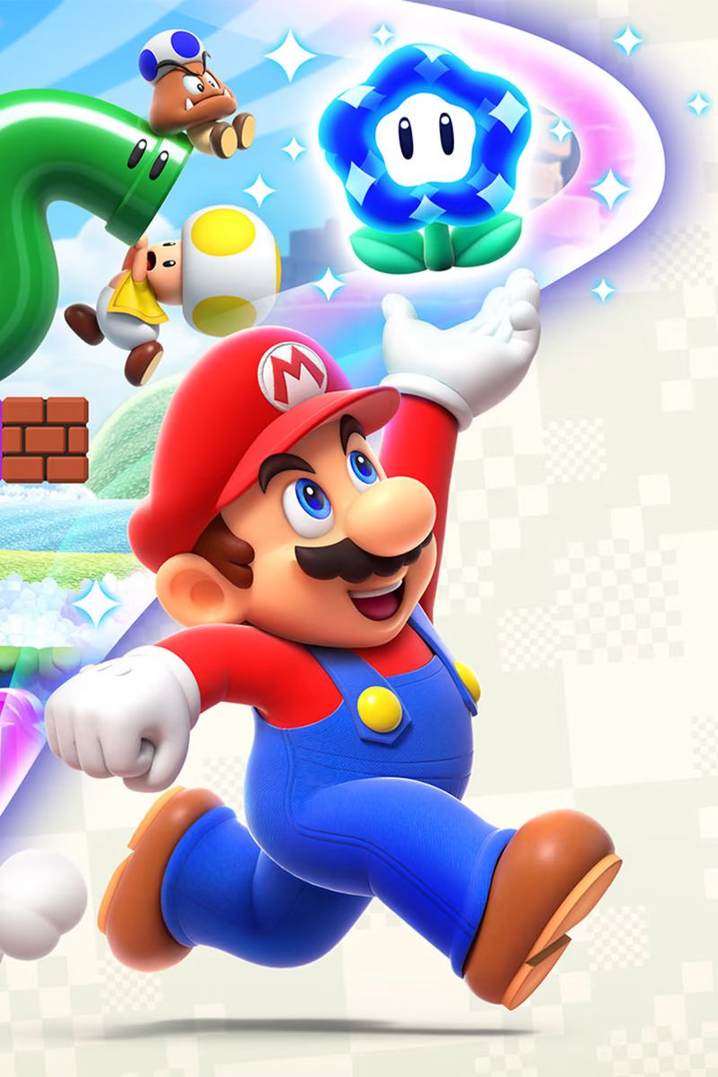 Promotional image for Super Mario and Zelda games on Black Friday sale, showcasing colorful characters and 50% discount offers.