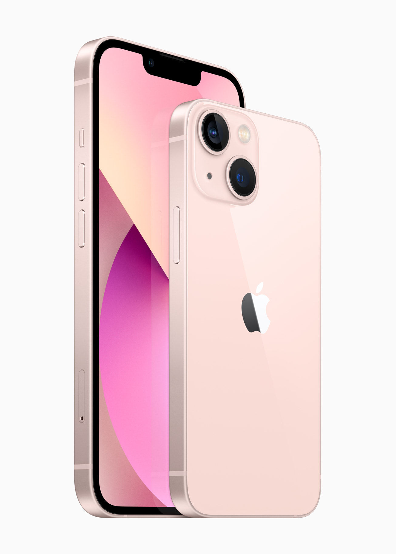Comparison of iPhone 13 and iPhone 17 showcasing their design and key features.