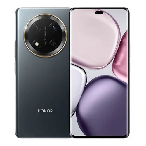 HONOR Magic8 Lite: Dayanıklı Akıllı Telefon Rehberi 1 A digital illustration of the HONOR Magic8 Lite smartphone showing its durability and advanced features after surviving a drop test on a rugged surface.