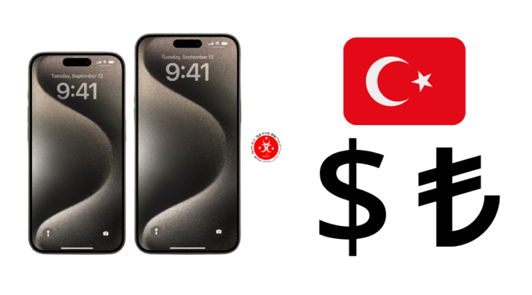 Türkiye'de iPhone fiyatları: 2020'den Günümüze Değişim 1 Infographic showing historical iPhone launch prices in Turkey from 2020 to 2024.