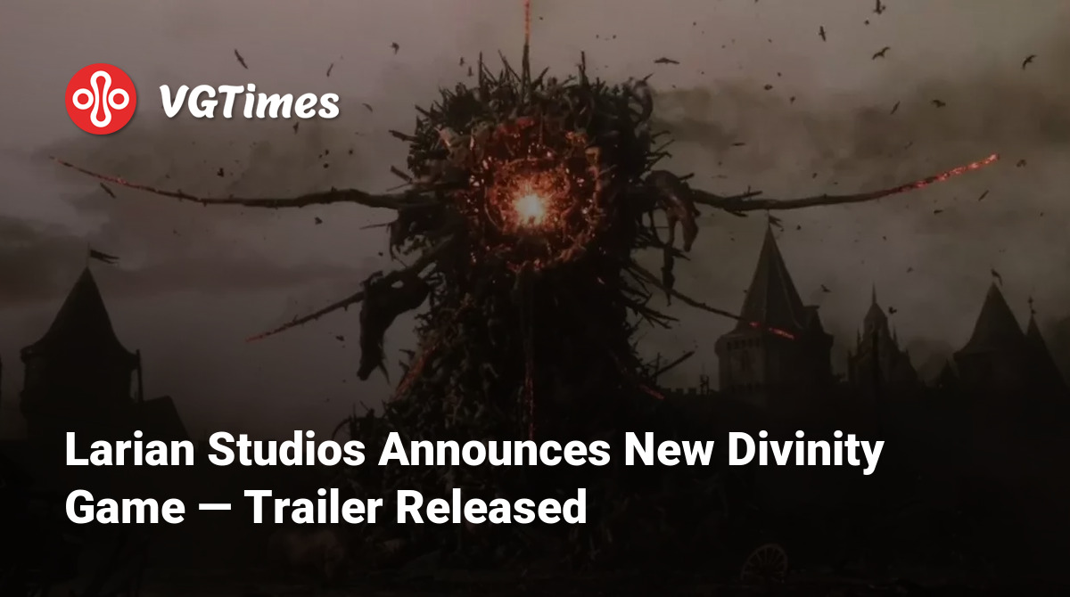 Conceptual artwork showing a gaming workstation with elements from the Divinity game project, highlighting the juxtaposition of AI technology in game design.