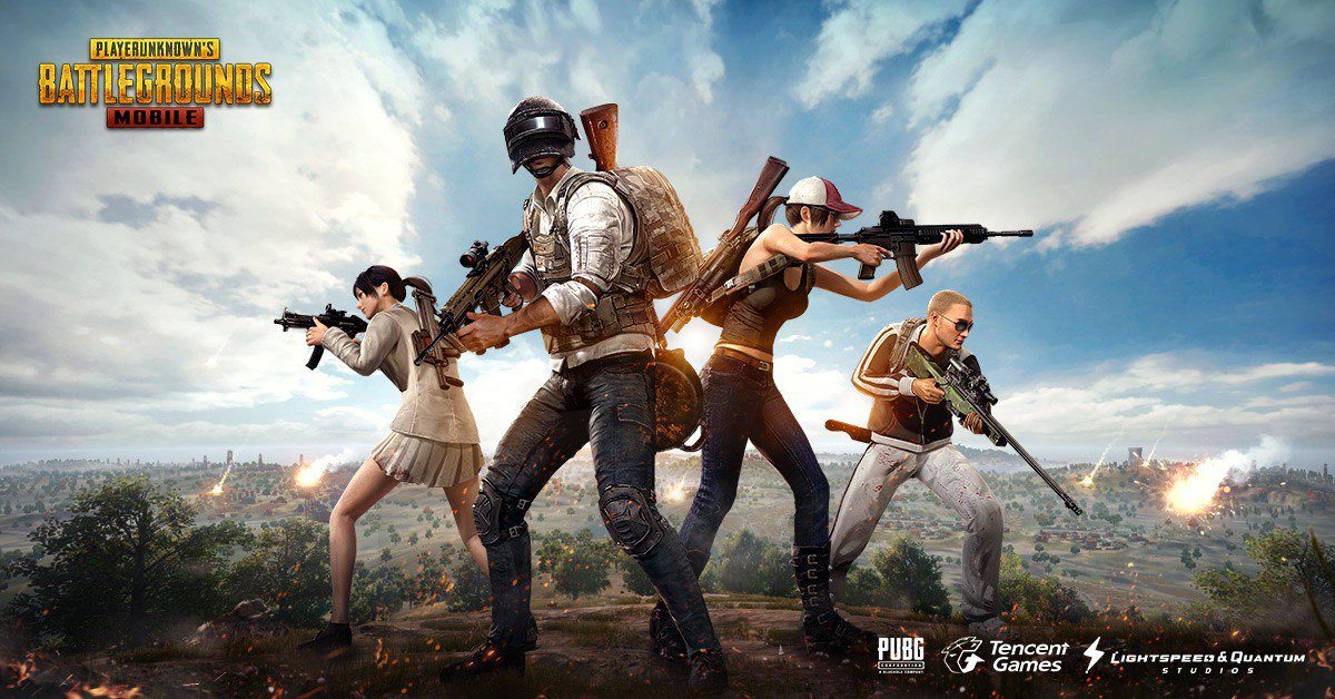 Artwork illustrating a massive PUBG Mobile gaming event celebrating a Guinness World Record achievement with players and vibrant atmosphere.