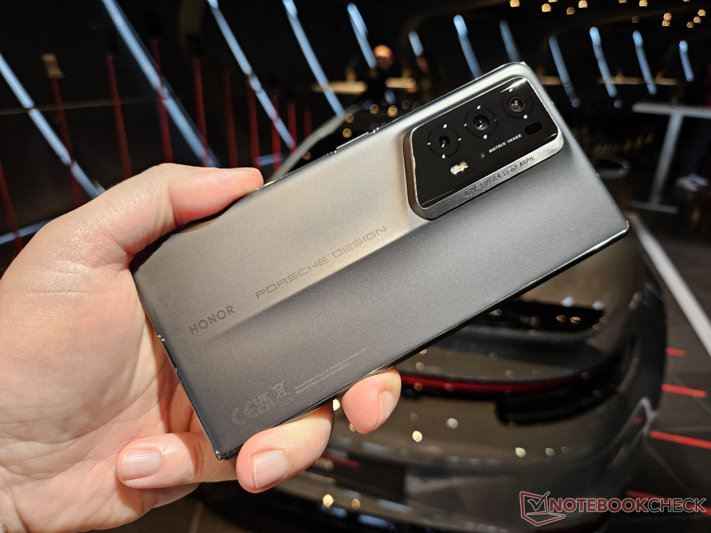 Honor Magic 8 RSR Porsche Design smartphone showcasing luxury design and advanced technology.