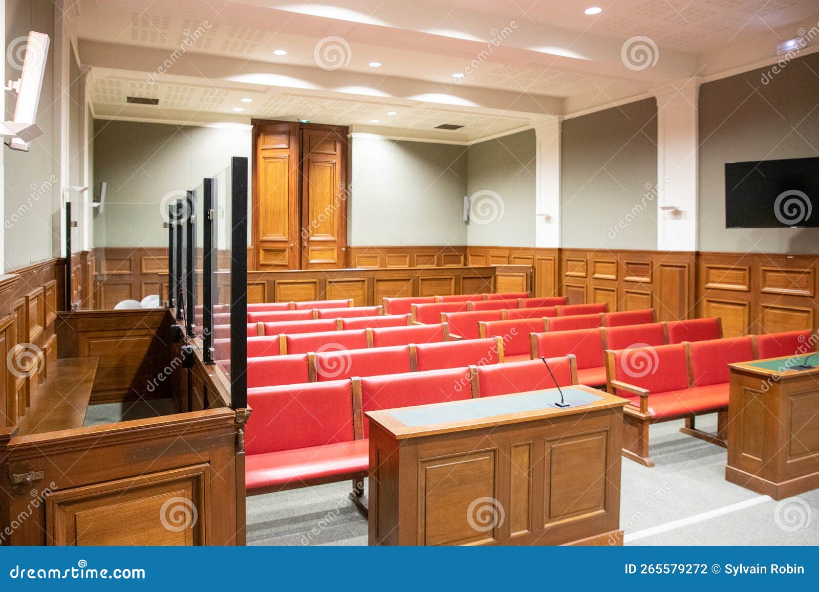 A courtroom scene illustrating a judge presiding over a case involving the theft of RuneScape gold, complete with digital elements representing the video game currency.