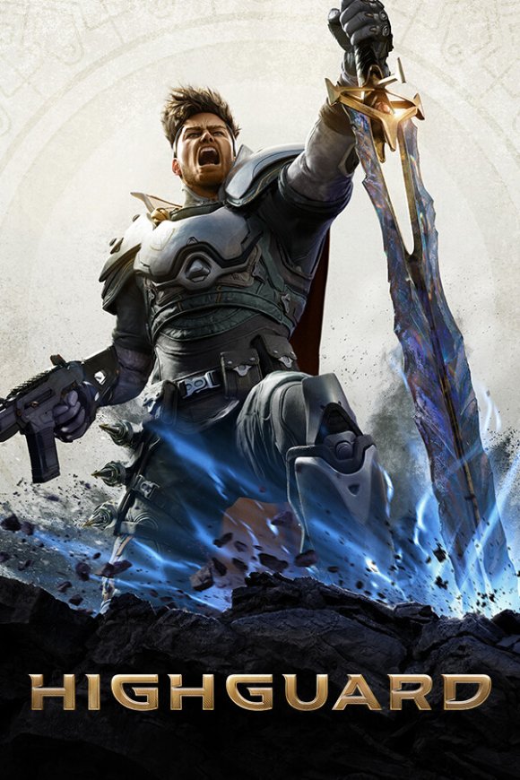 A gamer troubleshooting the Highguard game on PC, showcasing a vibrant gaming setup with futuristic elements.