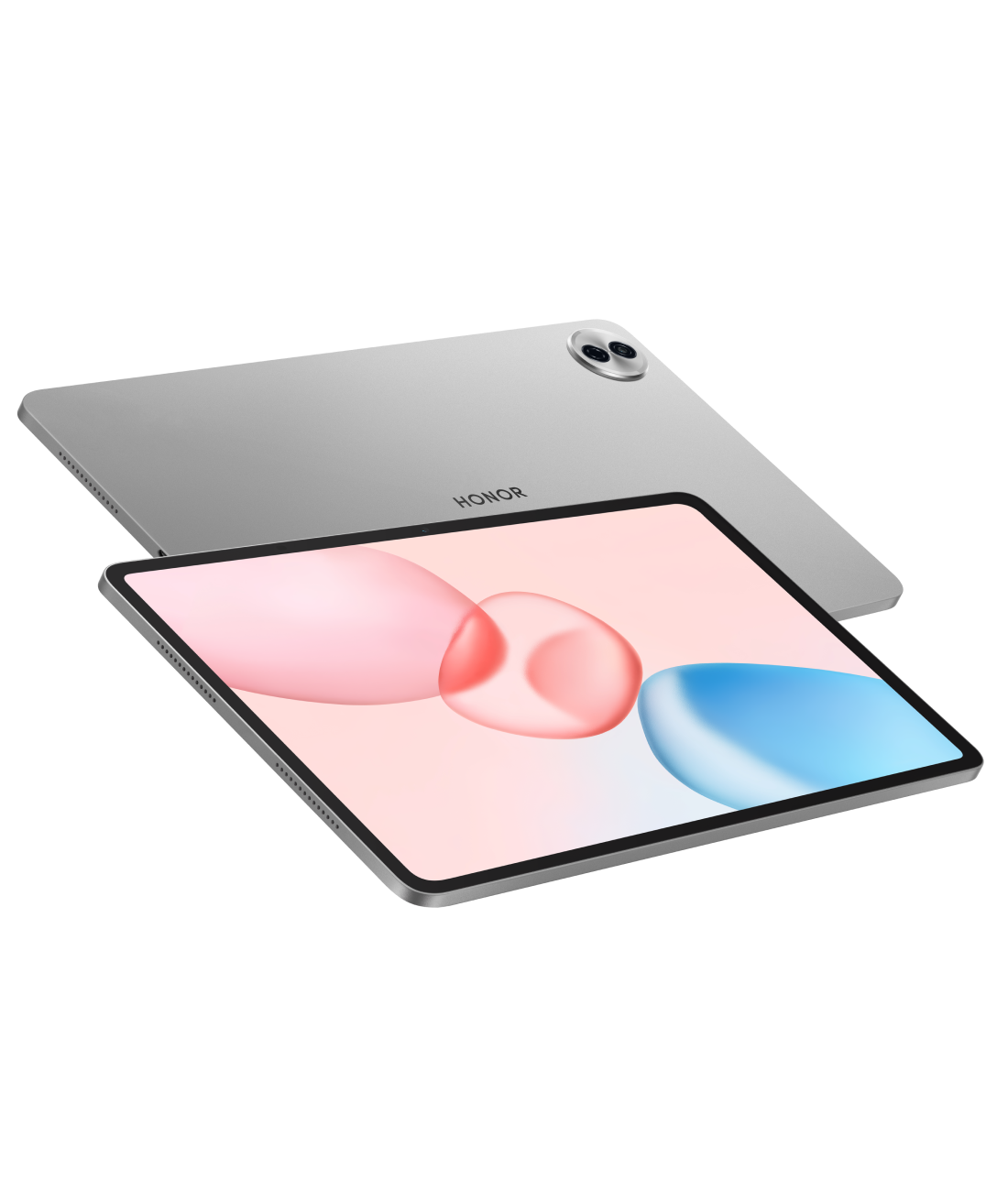 An illustration of Honor's Pad 10 Pro and Pad X10 Pro tablets showcasing their modern designs and advanced technology features.