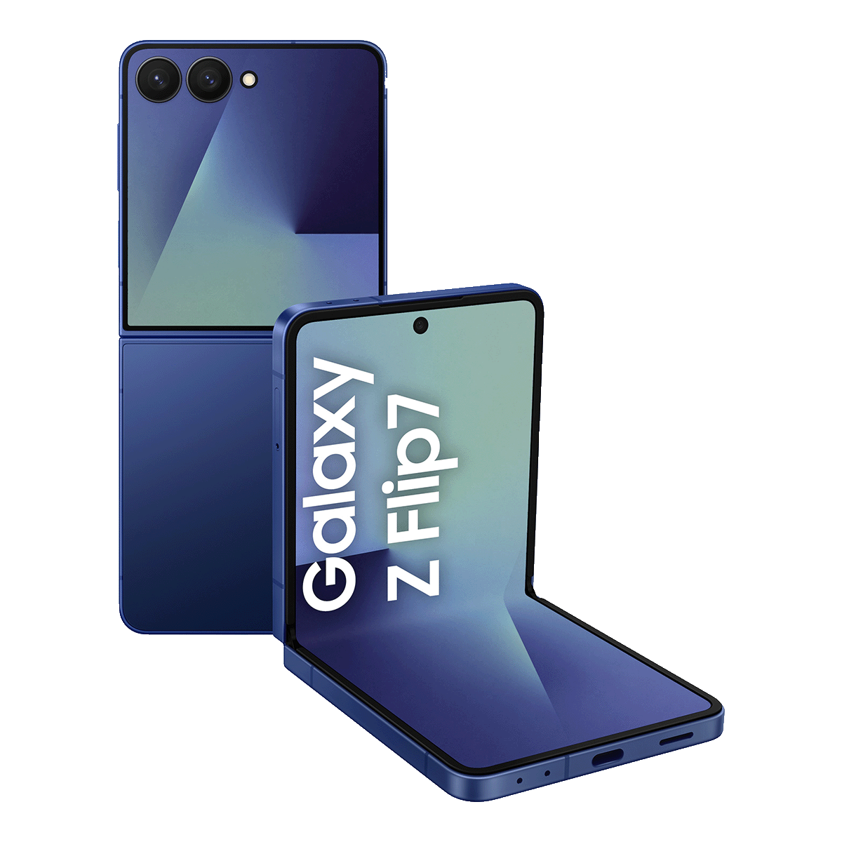 Limited edition Galaxy Z Flip 7 Olympic Version displayed with Olympic graphics and luxurious gold accents.