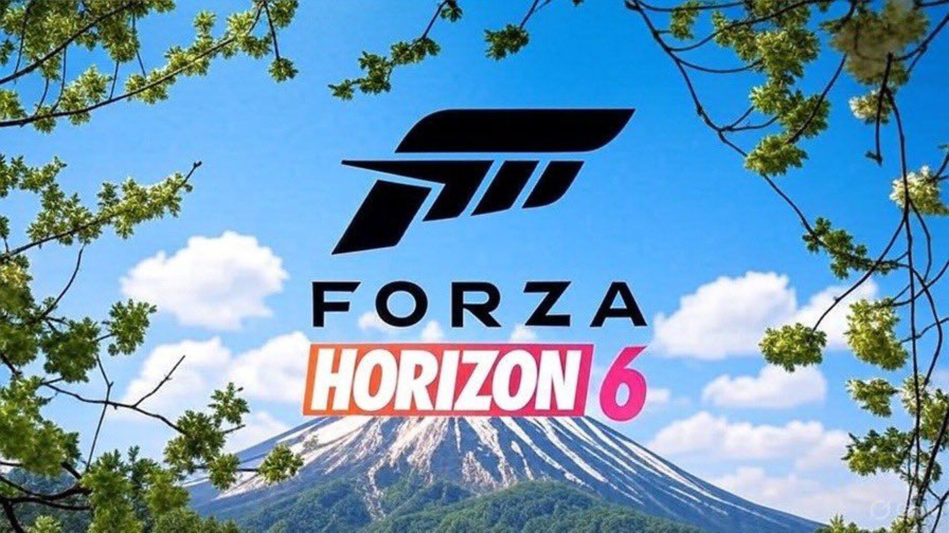 A vibrant street racing scene in Japan from Forza Horizon 6, featuring dynamic cars and traditional architecture with a tourist capturing the experience.