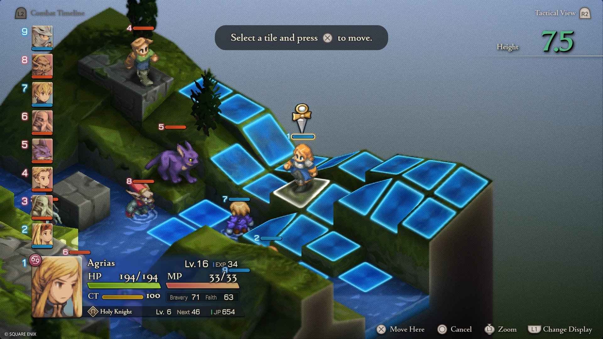 An artistic portrayal of current gaming deals featuring Final Fantasy Tactics, ROG Xbox Ally, and LEGO Icons Poinsettia set, showcasing a vibrant gaming theme.