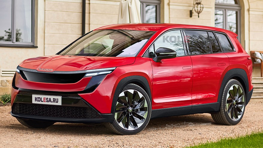 Skoda Peaq: 2025'te Geliyor, Elektrikli Araç Segmentini Sarsacak! 1 A modern and dynamic depiction of the Skoda Peaq electric car, featuring its sleek design and high-tech interior.