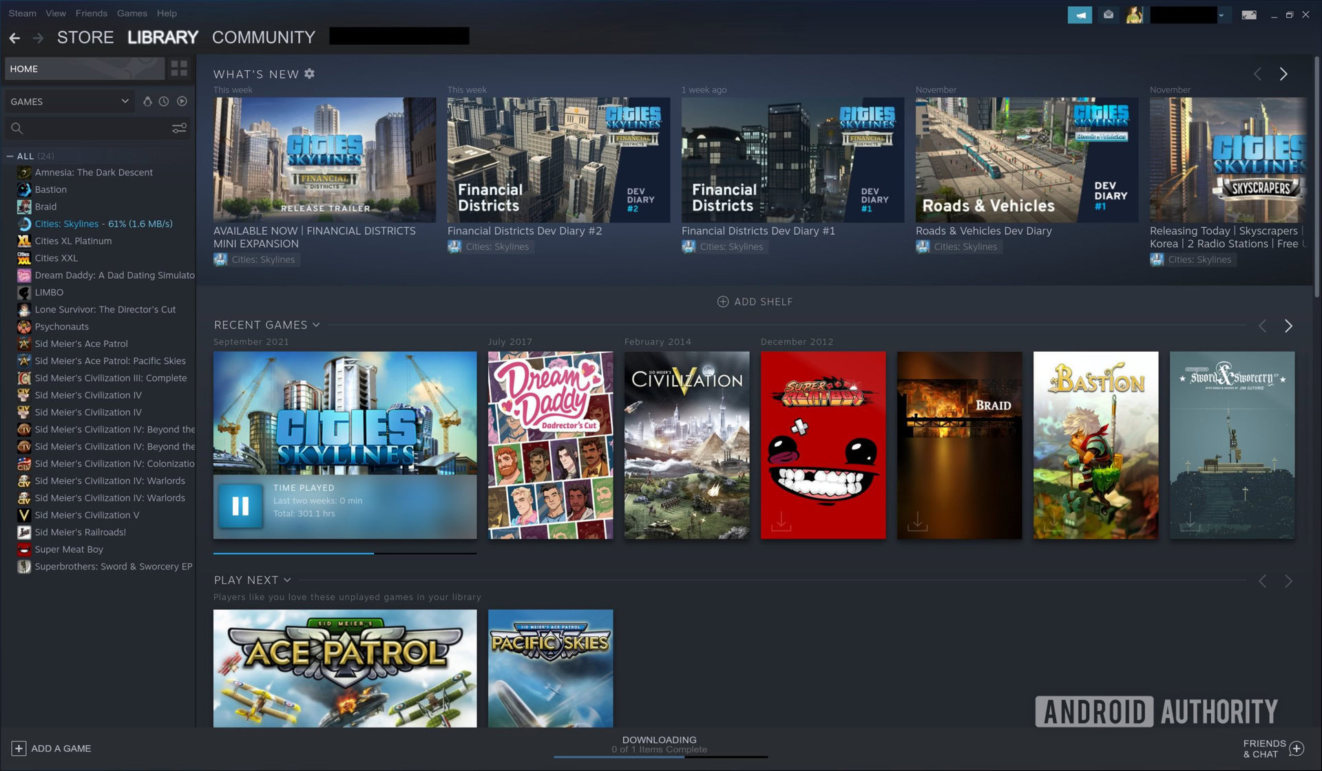 Digital collage of the top downloaded games on Steam, featuring characters and environments from each game.