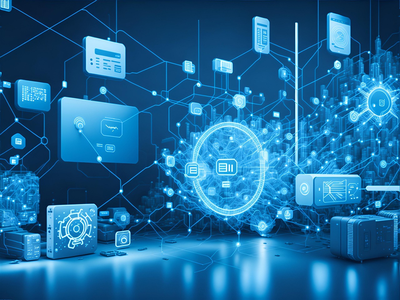 Promotional image for a gaming laptop available at BİM market starting April 15, showcasing its features and design.